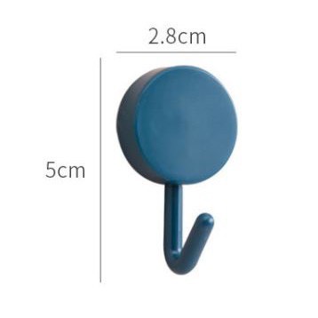 Combo 10 Cái Móc Nhựa Tròn Treo Đồ Vật - Giao Màu Ngẫu Nhiên