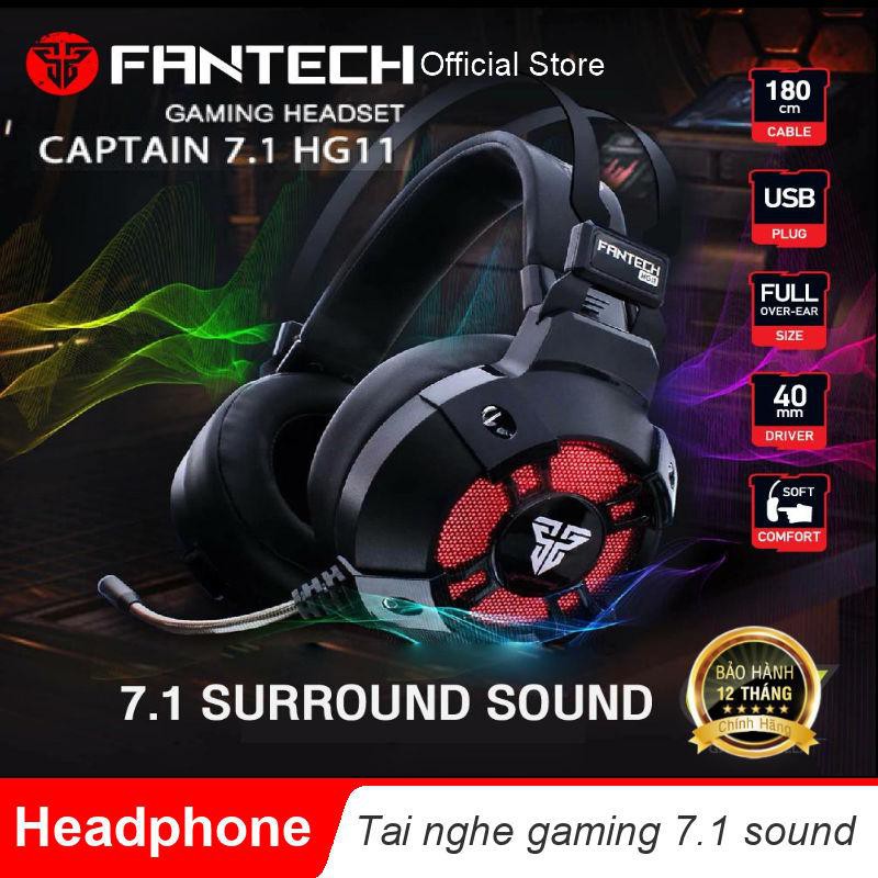 Tai nghe FanTech HG11 Captain 7.1 có LED RGB | BigBuy360 - bigbuy360.vn