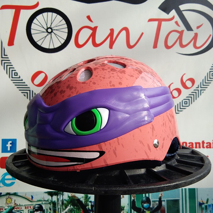 Mũ Bảo Hiểm Ninja Rùa 3D - Thương Hiệu NTMAX