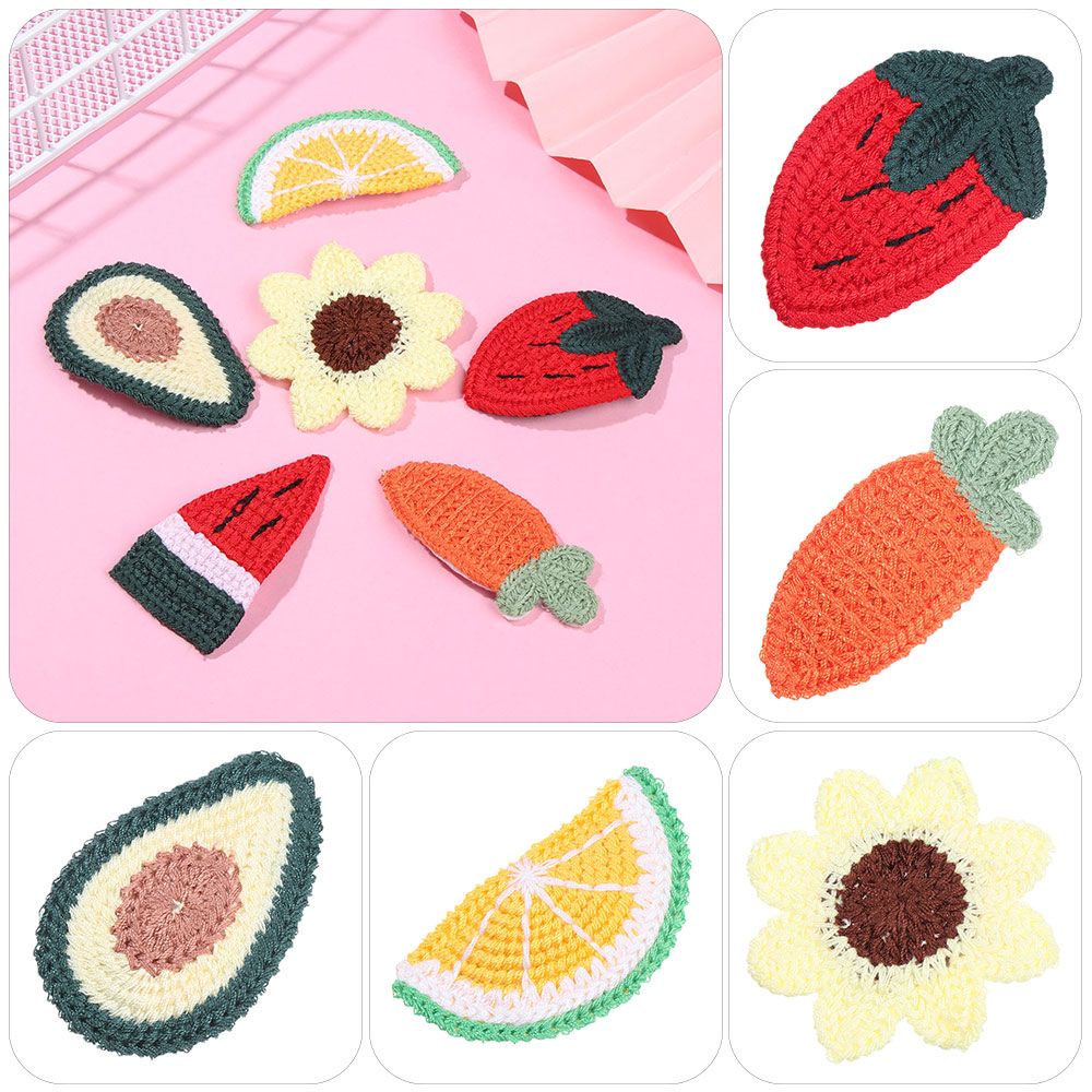 Kẹp tóc phong cách trái cây đáng yêu