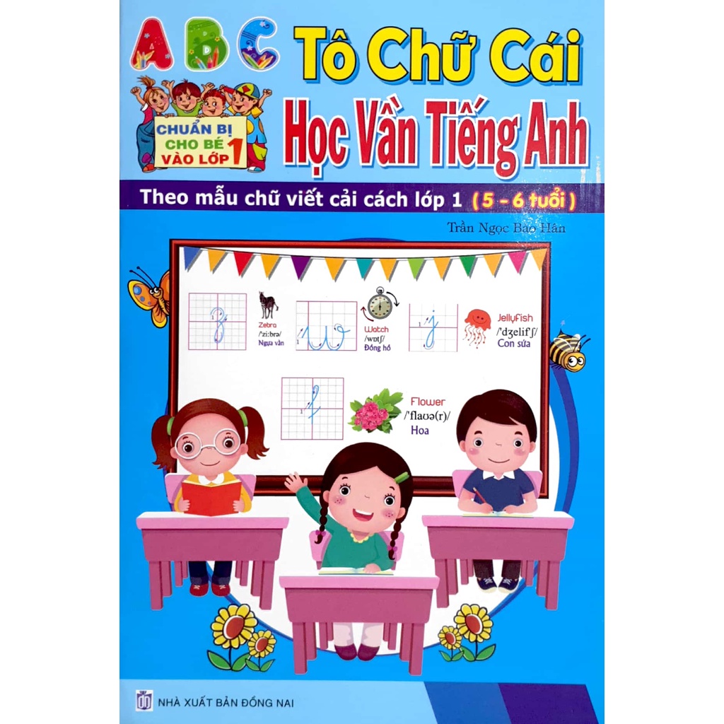 Sách - Tập Tô Chữ cho bé từ 5-6 tuổi (Combo 5 quyển)