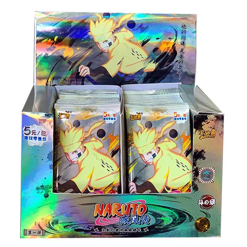 Bộ Sưu Tập Thẻ Bài Trong Suốt Naruto Độc Đáo