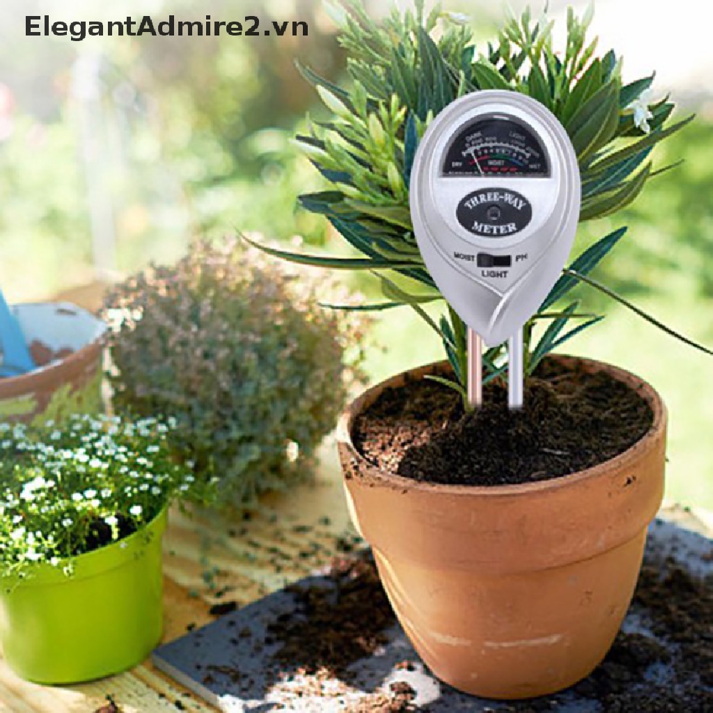 Dụng cụ đo độ ẩm của đất 3 trong 1