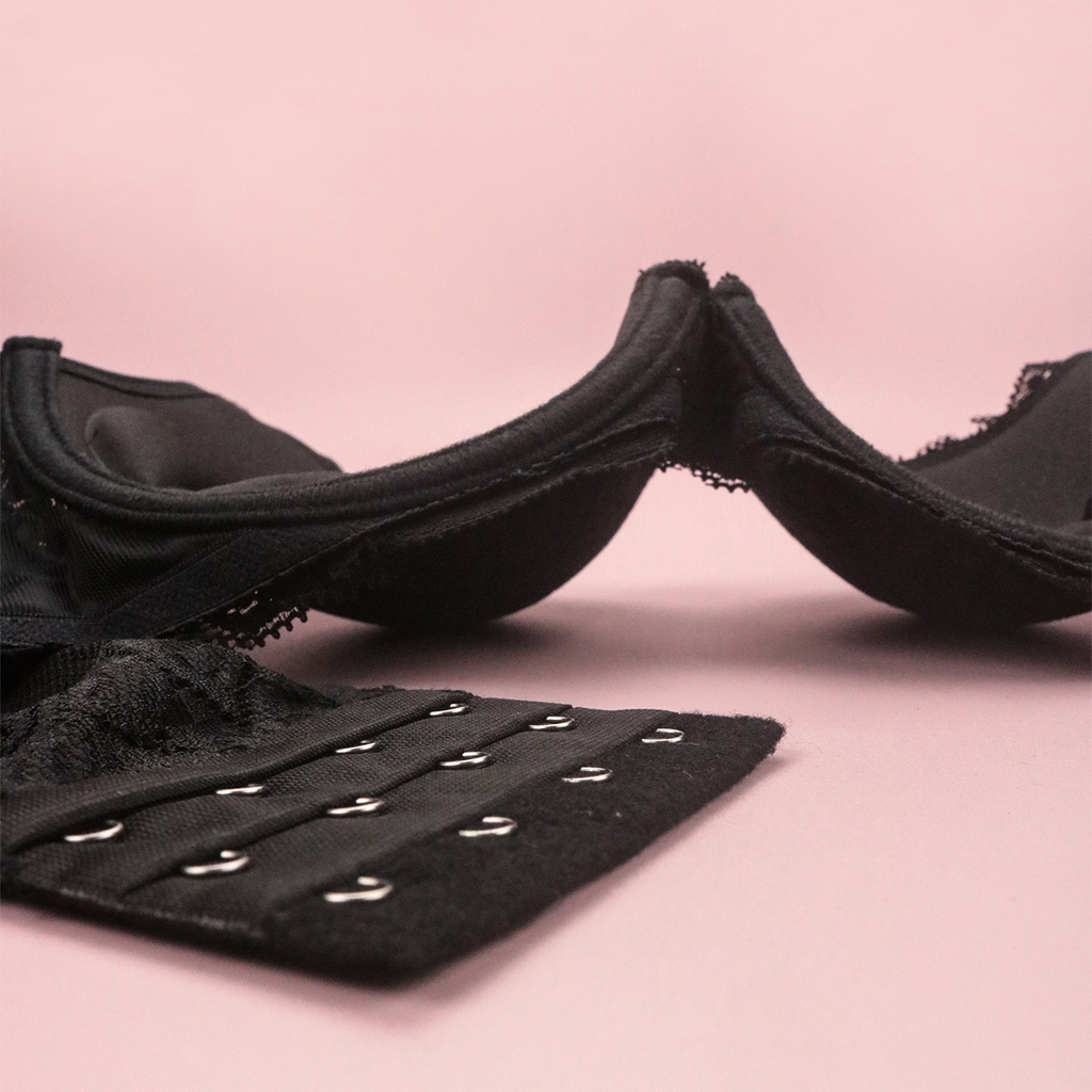 Áo Lót Nữ Ren Có Gọng Đệm Mỏng 1cm nâng ngực LUPERI bản lưng 4 móc chắc chắn cho ngực to ngực chảy xệ ngực bầu SP856