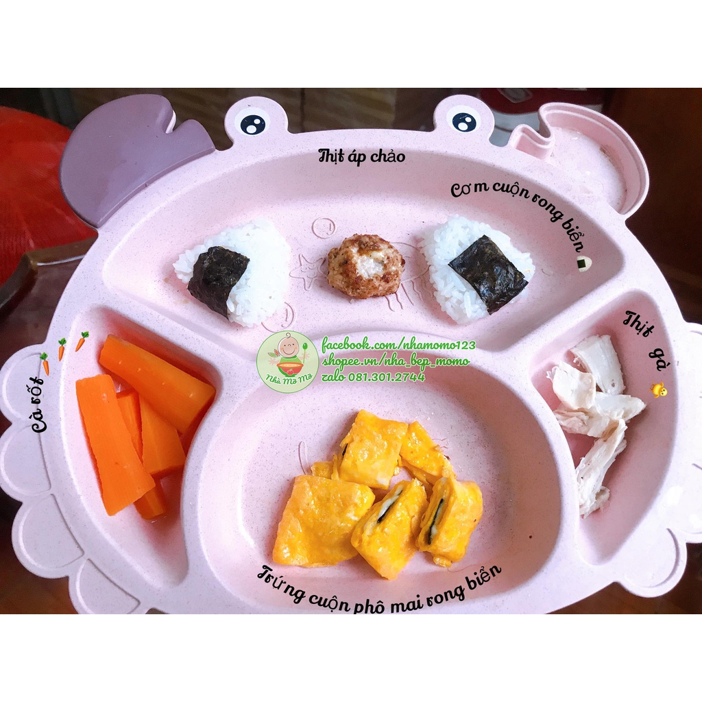 Hộp 10 gói rong biển hữu cơ tách muối alvin, rong biển bé ăn dặm  - Nhà Mỡ Mỡ