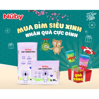 Tã bỉm quần nuby loại mới 2020, hàng chính hãng, size m48 l46 xl44 - ảnh sản phẩm 1