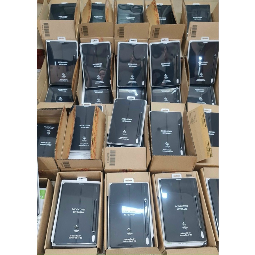 BAO DA BÀN PHÍM SAMSUNG GALAXY TAB S7 BOOK COVER KEYBOARD EF-DT870/TAB S7 PLUS/ TAB S7 FE