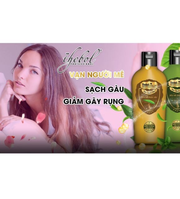 Combo 2 chai thebol trị rụng tóc