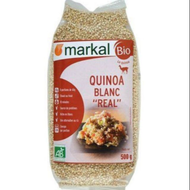 Diêm mạch(quinoa) hữu cơ Markal Pháp 500g 2023