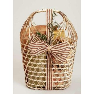 combo 20 giỏ tre đựng quà tết giúp bảo vệ môi trường