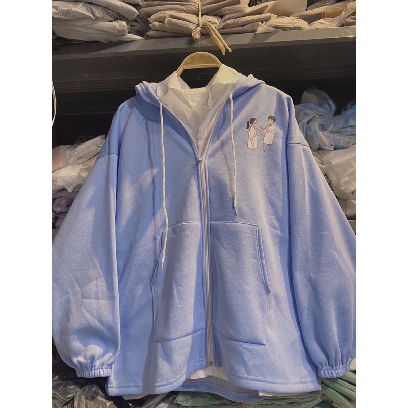 [FREESHIP 50K] Áo hoodie nỉ 2 người siêu hot (ảnh thật) | BigBuy360 - bigbuy360.vn