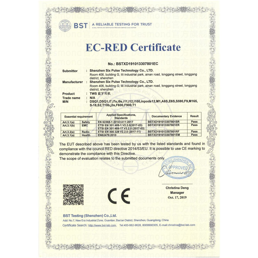 Tai nghe Bluetooth 5.0 True Wireless TWS M1 - Bản Quốc tế - Bass mạnh cực hay | BigBuy360 - bigbuy360.vn