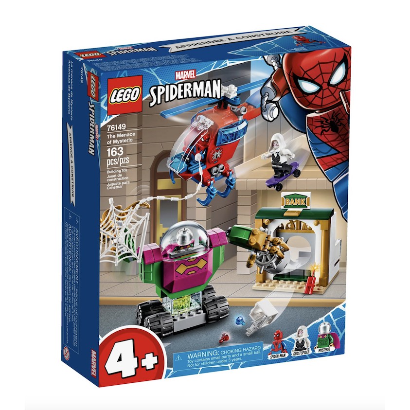 Lego HaHa - Lego Super Hero - Marvel Avengers - Người Nhện Spiderman Đối Đấu Mysterio - 76149