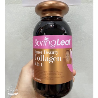 Viên uống Spring leaf Inner Beauty Collagen Plus 180 viên làm mờ nếp nhăn, vết nám, thâm sạm và tàn nhang của Úc
