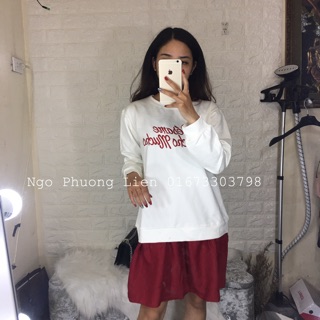 [Ảnh thật] Váy nỉ chân nhung