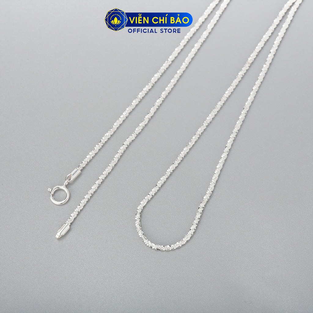 Dây chuyền bạc nữ xoắn chất liệu bạc 925 - Viễn Chí Bảo D400054