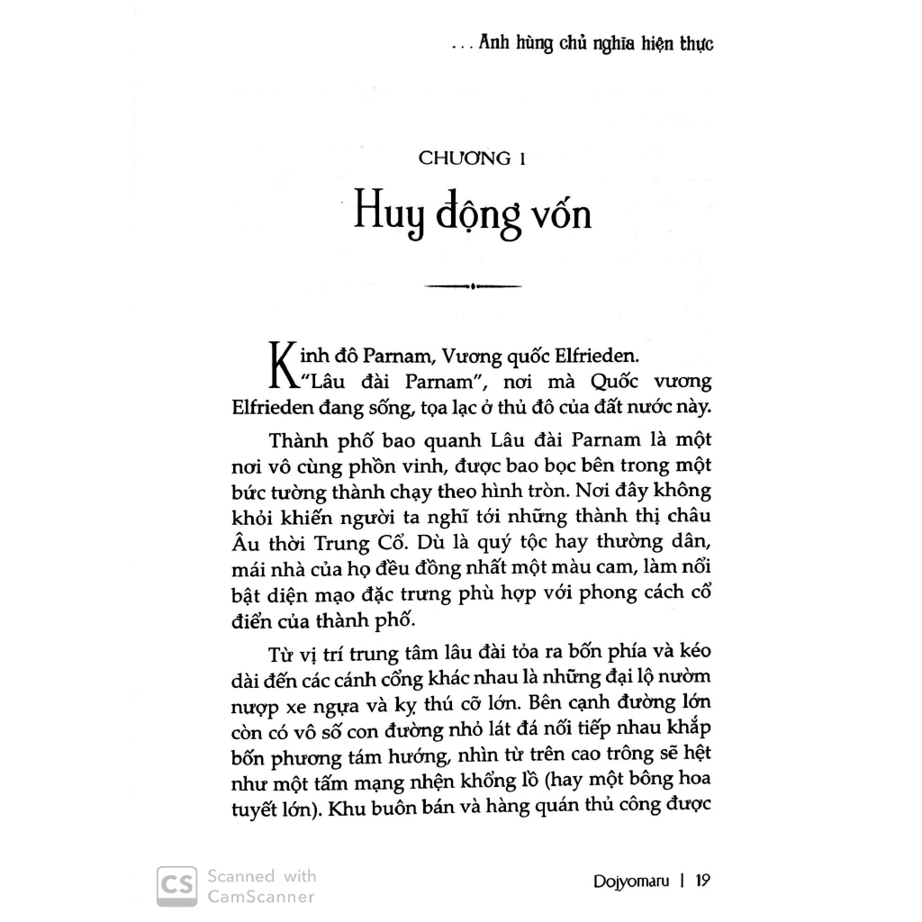 Sách - Công Cuộc Tái Thiết Vương Quốc Của Anh Hùng Chủ Nghĩa Hiện Thực - Tập 1