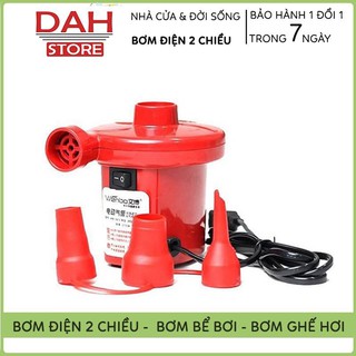 Bơm điện cầm tay 2 chiều 220v, bơm hút chân không, bơm bể bơi, bơm ghế hơi - bảo hành 6 tháng