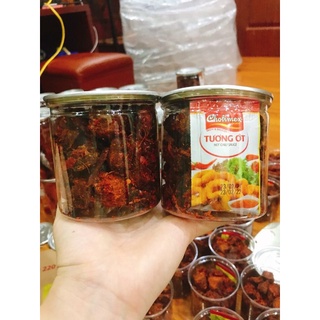 Khô bò viên hồng ngự hũ 250gr