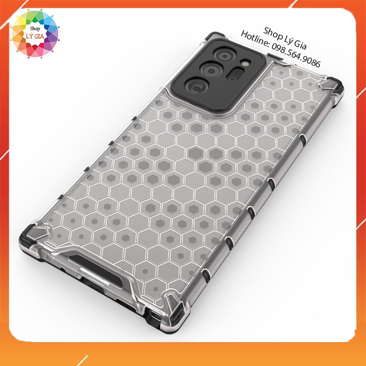 Ốp lưng chống sốc tổ ong cho Note 20 Ultra/Note 10 Plus/S22 /S21/S20/S10