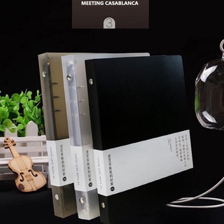 Bìa Sổ Tay A5 A6 Pp 6 Lỗ Hình Lá Cây Tiện Dụng
