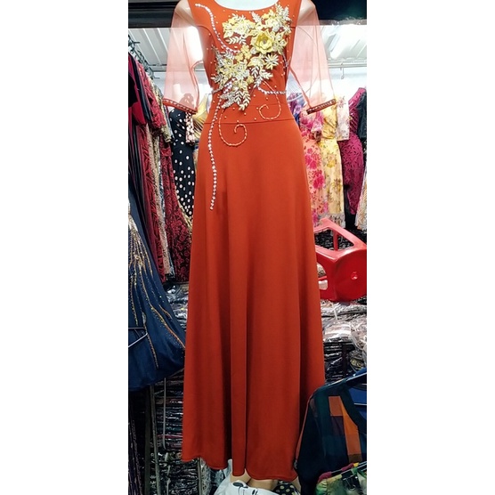 Đầm dạ hội dự tiệc trung niên mẫu XQ6