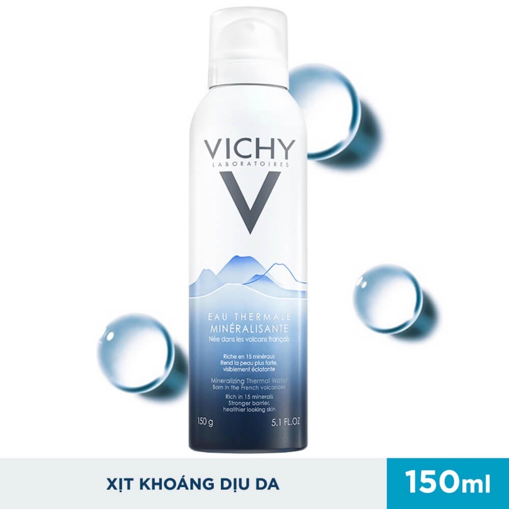 Xịt khoáng Vichy chính hãng Mineralizing Thermal Water 150ml