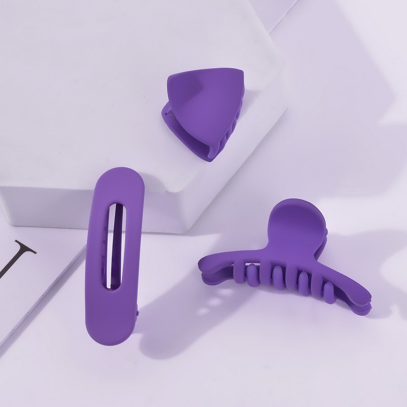Kẹp Tóc Mini Màu Tím Thời Trang Cho Nữ