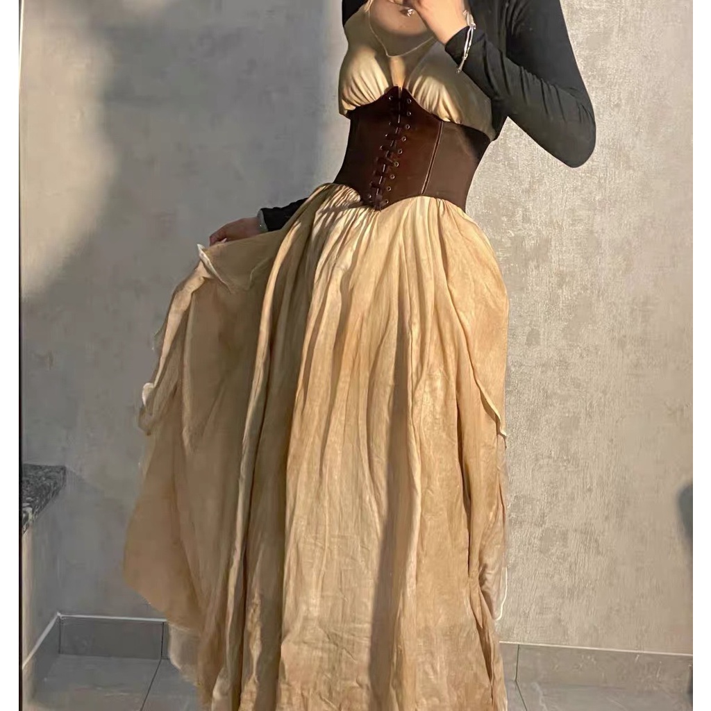 [ SHIP HOẢ TỐC] Corset/Thắt eo vintage cực dễ phối đồ