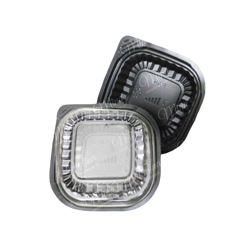 Hộp nhựa Vuông HT12 - 10 chiếc