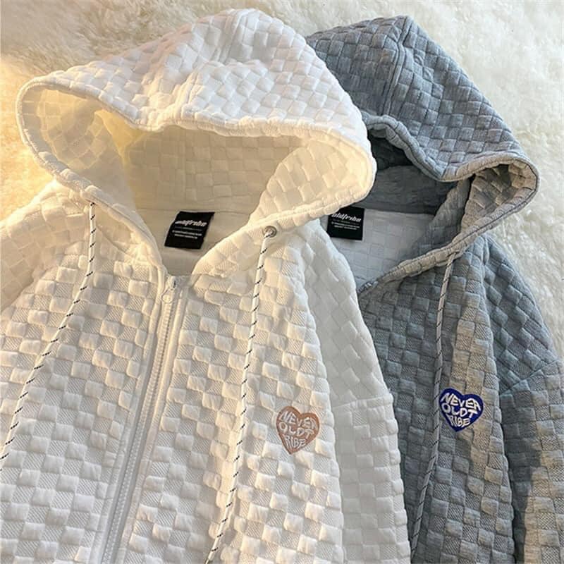 Áo khoác zip 2 màu