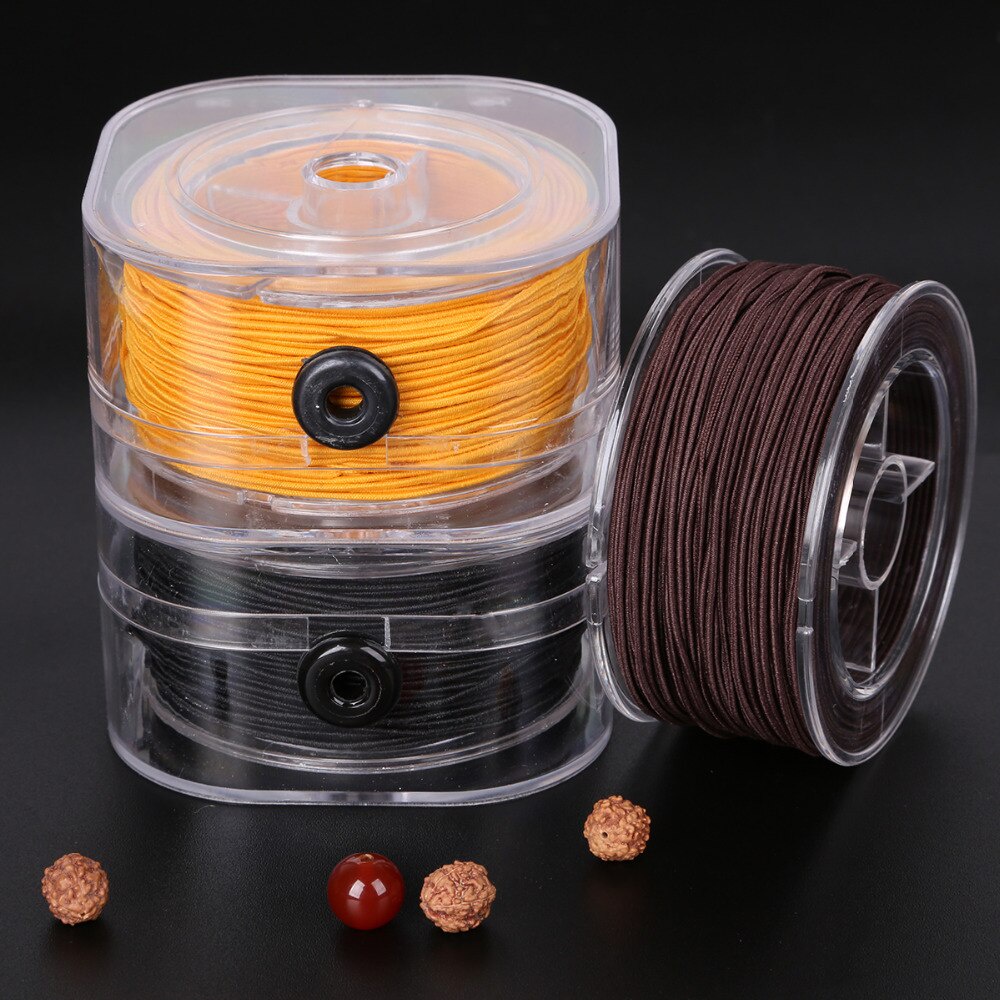 BEADIA Cuộn Dây Cước Co Giãn Dùng Để Làm Đồ Trang Sức Thủ Công