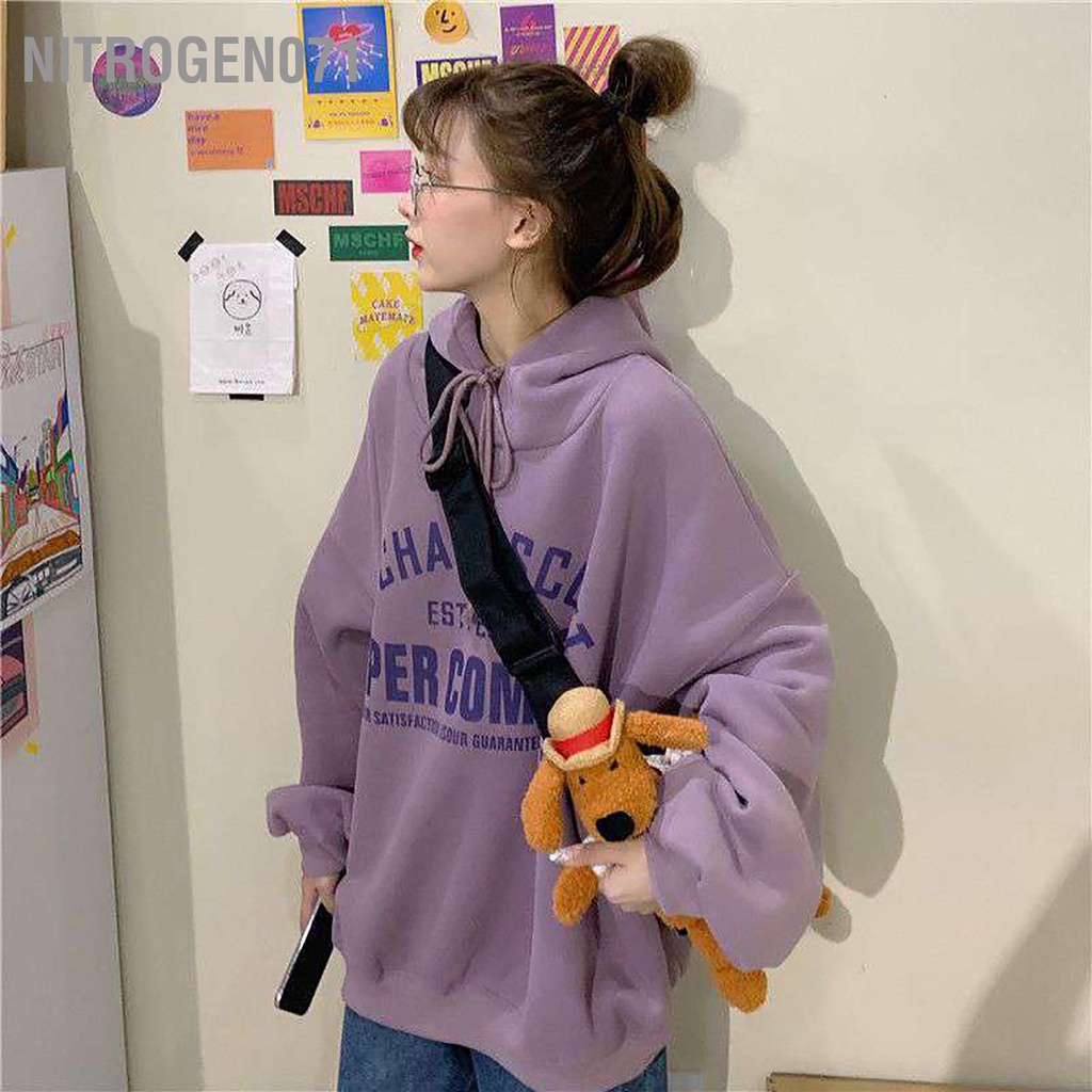 Áo hoodie polyester tay dài mềm mại thời trang đơn giản cho bữa tiệc