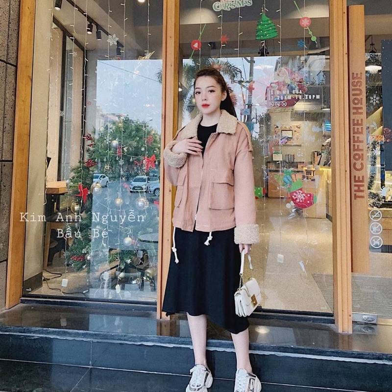 Áo khoác dạ nữ siêu ấm loại 1💋 hàng QC cao cấp🥰 ảnh thật clip