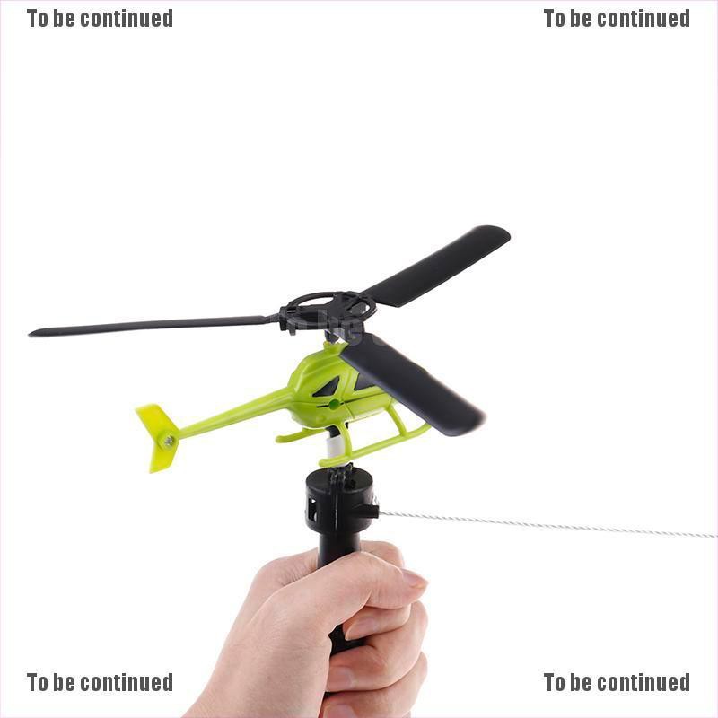 Máy Bay Trực Thăng Đồ Chơi Kéo Dây Thừng Vui Nhộn Cho Bé