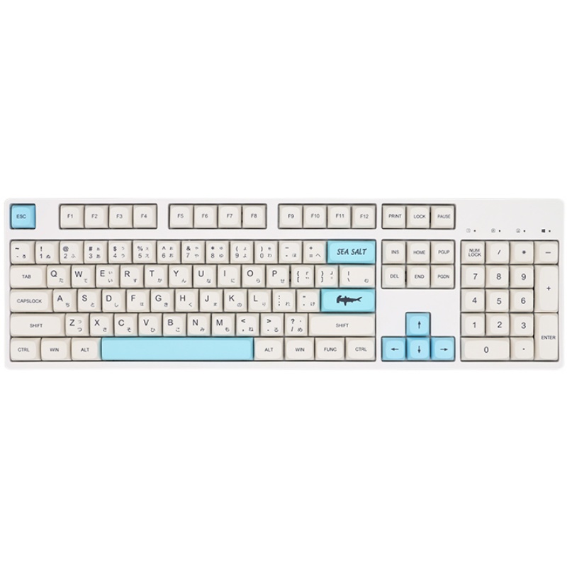 [Mã 273ELHA100K0 hoàn 7% đơn 500K] Keycap Nút bàn phím keycap XDA Sea Salt PBT dye-sub 138 nút