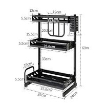 KỆ GIA VỊ LOẠI CAO CẤP 2,3 TẦNG SẮT PHỦ SƠN TÍNH ĐIỆN SIÊU BỀN