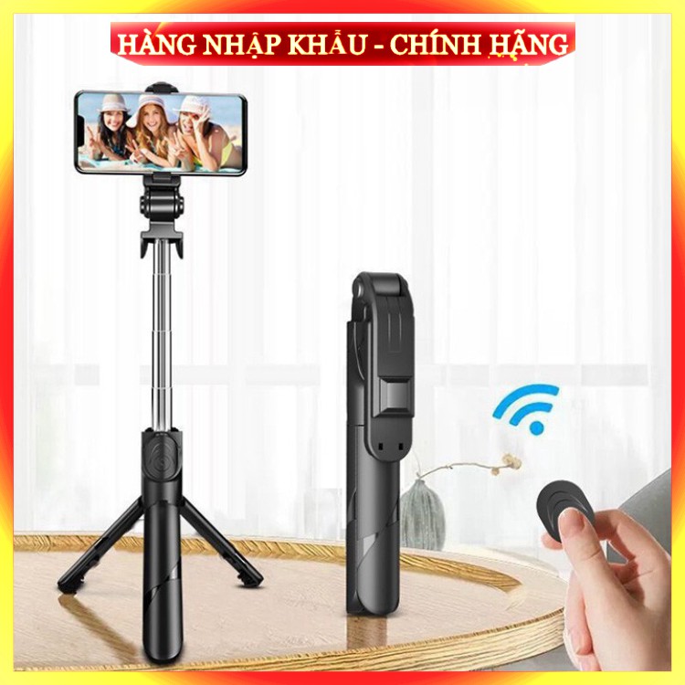Gậy Chụp Ảnh Tự Sướng Giá đỡ điện thoại Livestream 3in1 có Bluetooth ,3 Chân Đa Năng, Chụp Hình | BigBuy360 - bigbuy360.vn
