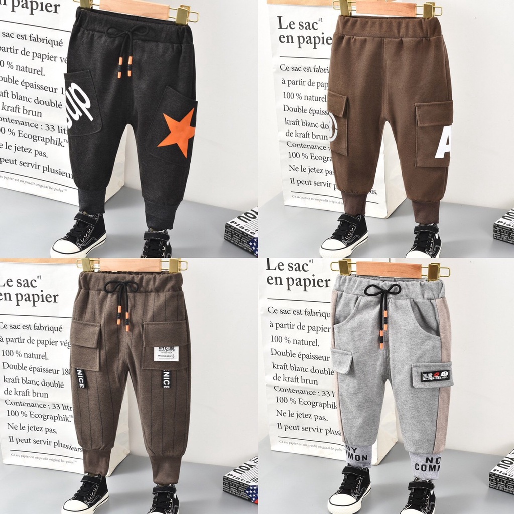 Quần jogger cho bé trai