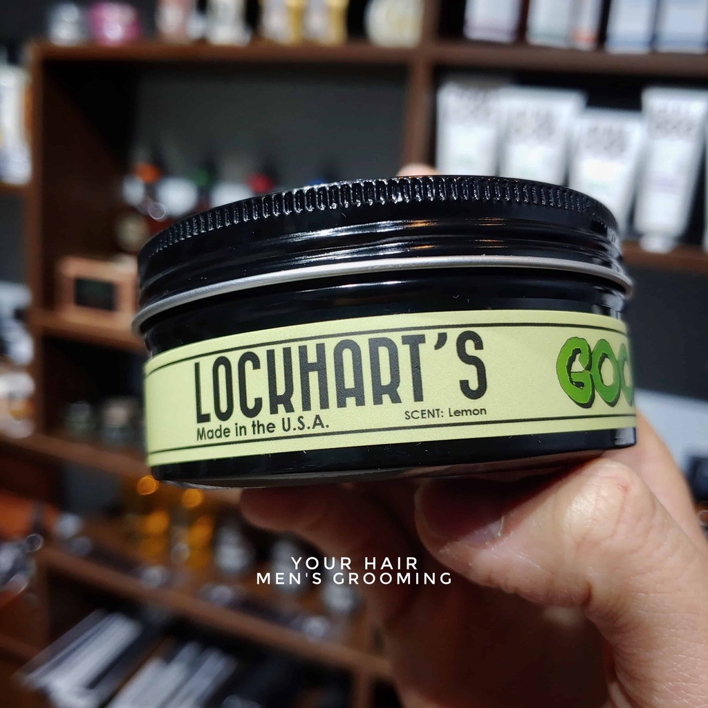 Pomade tạo kiểu Lockhart's Lemon Goon Grease - 114 gram | Gốc dầu