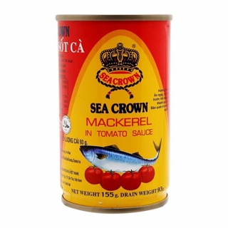 Cá nục sốt cà SEA CROWN 155g Thái Lan
