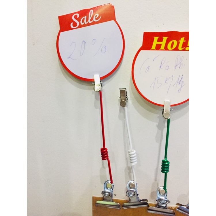 Kẹp lò xo quảng cáo giá rẻ