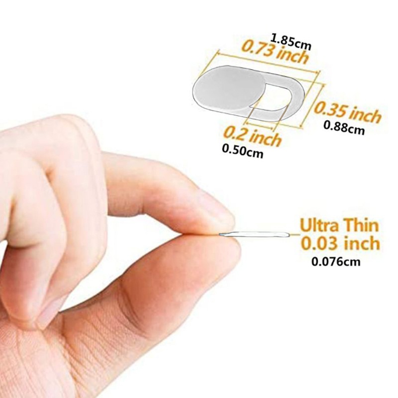 Set 3 Vỏ Bọc Webcam Máy Tính Mini Siêu Mỏng Bảo Vệ Riêng Tư
