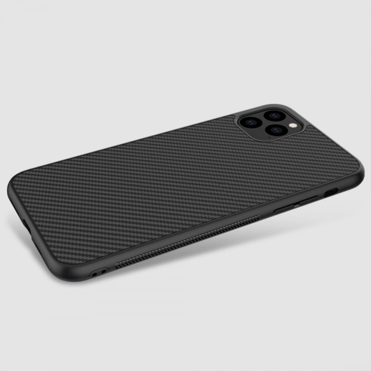 Ốp lưng iPhone 12/ 12 Pro/ 12 Pro Max/ iPhone 11/ 11 Pro/ 11 Pro Max vân Carbon Fiber Nillkin