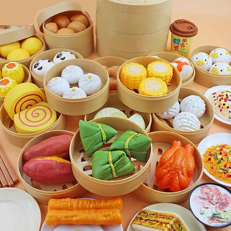 Bộ Đồ Chơi Nấu Ăn Dimsum 88 Chi Tiết