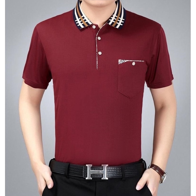 Áo thun nam polo phối túi sang trọng và phong độ, lên dáng cực đẹp cực sang