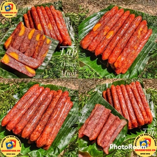 Lạp xưởng tôm thường - lạp xưởng tôm trứng muối đặc sản sóc trăng đậm vị thơm nhiều nạc ít mỡ
