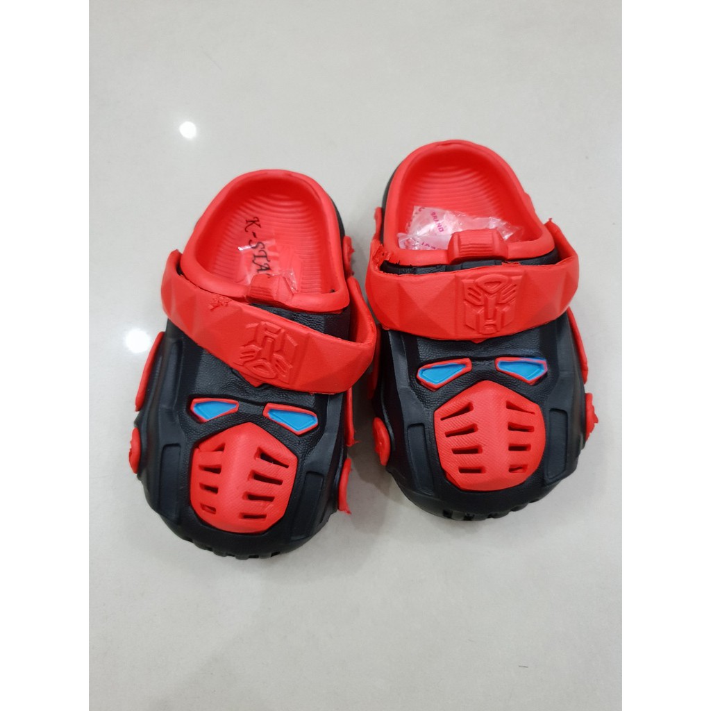 SALE 40%- Giày nhựa xe hơi Transformers bé trai Thái Lan size 18-24