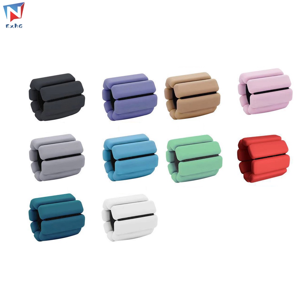 Set 2 1/2lb Tạ Đeo Cổ Tay/ Mắt Cá Chân Có Thể Điều Chỉnh Được Hỗ Trợ Luyện Tập Yoga/Nhảy Múa/Nhảy 2 1/2lb