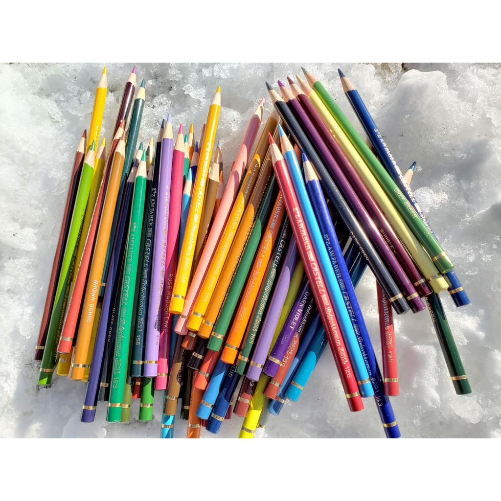 - Bộ bút chì màu hạng họa sĩ Faber-Castell Polychromos